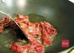 小炒黄牛肉的做法图解4