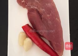 土猪肉炒荷兰豆的做法图解2