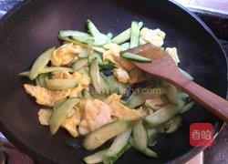 黄瓜炒蛋的做法图解5