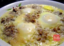 肉馅儿蒸蛋的做法图解3