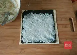 Illustration of how to make kimbap 2