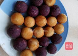 拔丝双色球的做法图解2