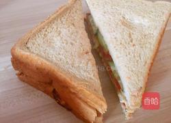 鸡蛋三明治的做法图解5