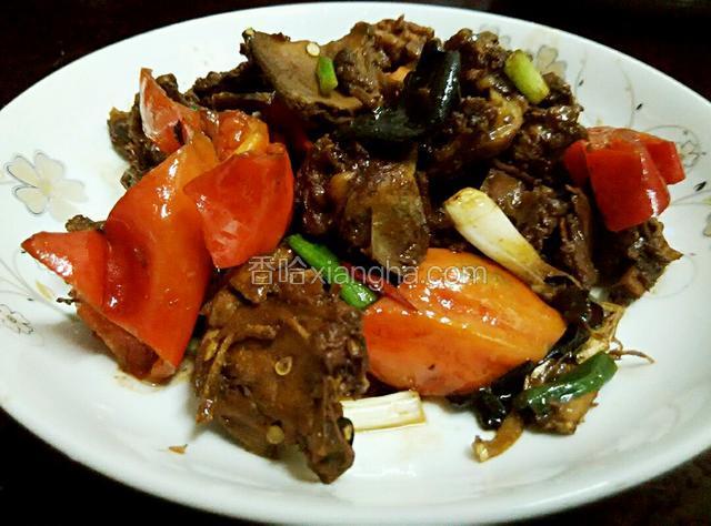 辣炒鸡架