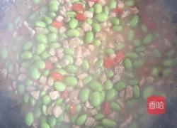 毛豆炒肉丁的做法图解6