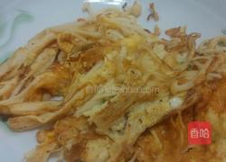 蛋煎金针菇的做法图解8