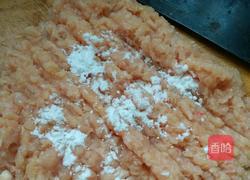 菜心嫩肉丸的做法图解1