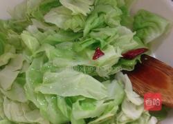 手撕包菜的做法图解3