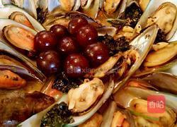 紫苏牛油煮新西兰青口的做法图解6