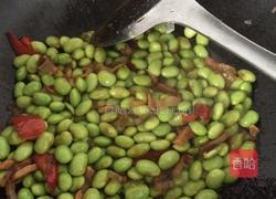 毛豆炒肉丝的做法图解5