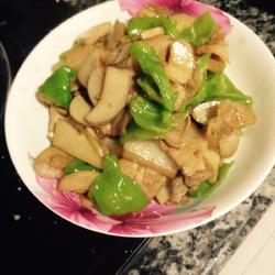 猪肉爆杏鲍菇的做法[图]