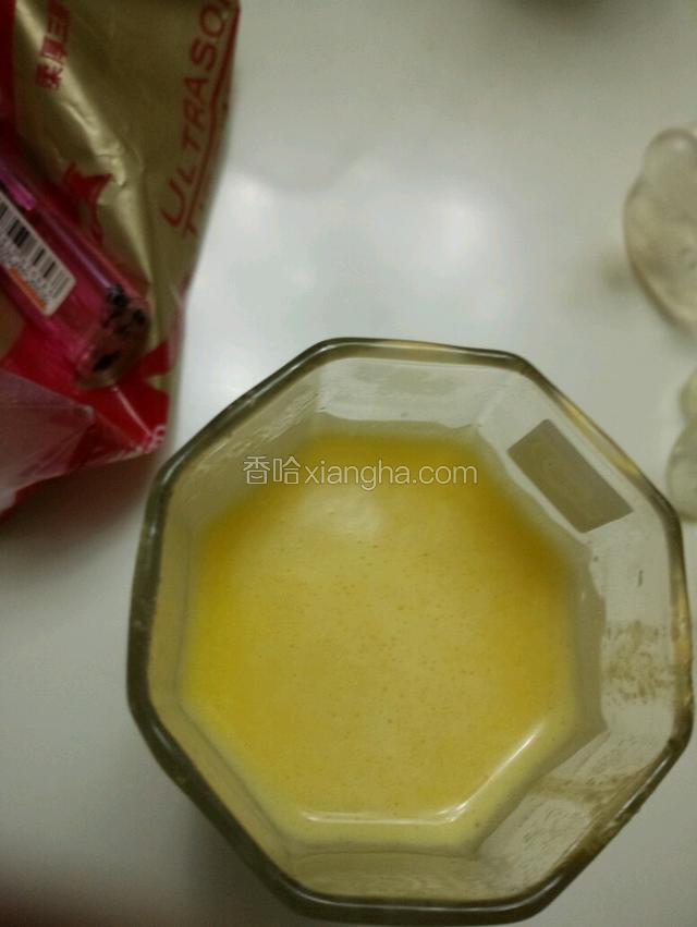 连水一起倒入豆浆机，完成