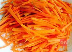 素炒胡萝卜的做法图解2