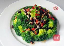 豆豉西兰花的做法图解6