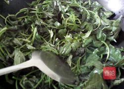 蒜蓉炒蕃薯苗的做法图解6