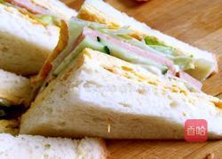 豪华三明治的做法图解9