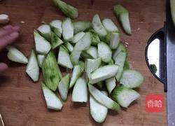 蒜蓉丝瓜的做法图解4