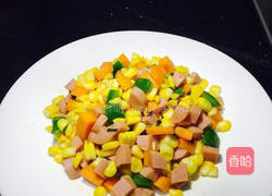 火腿玉米粒的做法图解10
