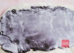黑米双色馒头的做法图解8
