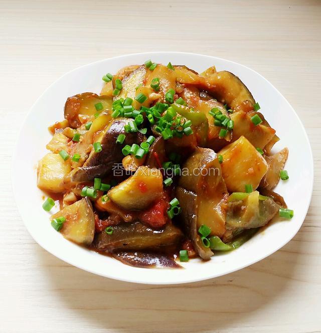 蒜香烧茄子