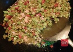 肉末酸豆角的做法图解4