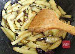 蒜香烧茄子的做法图解3