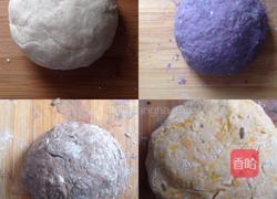 巧克力南瓜花卷的做法图解6