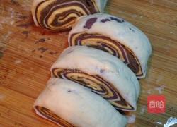 巧克力南瓜花卷的做法图解11