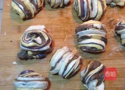 巧克力南瓜花卷的做法图解13