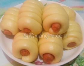 南瓜火腿腸花卷