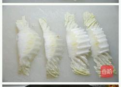 酸辣海蚬炒白菜的做法图解2