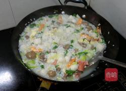 汤泡饭的做法图解2