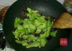 凉瓜炒腊肉的做法图解9