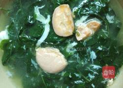 枸杞菜咸蛋汤的做法图解7