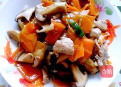 香菇胡萝卜炒肉的做法图解11