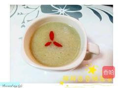 银耳百合绿豆浆的做法图解5