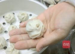 鱼肉馅小笼包的做法图解6