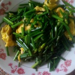 韭菜花炒鸡蛋的做法[图]