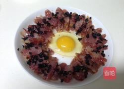豆豉香肠蒸蛋的做法图解6