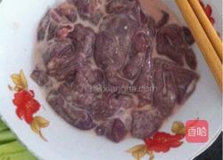 黄瓜炒猪肝的做法图解2