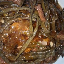 红烧肉炖干豆角的做法[图]