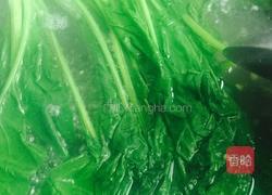 菠菜拌豆角的做法图解2
