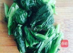 菠菜拌豆角的做法图解3