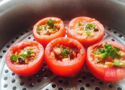 鸡肉山珍番茄盅的做法图解4