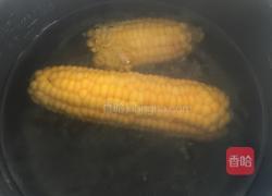 减肥午餐，玉米和苋菜炒鸡蛋的做法图解1