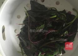 减肥午餐,玉米和苋菜炒鸡蛋的做法图解3