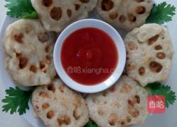 香脆莲藕夹的做法图解4