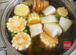 日式海鲜蔬菜锅加泰式冬阴功的做法图解3