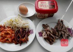 韩式石锅拌饭的做法图解4