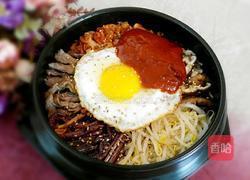 韩式石锅拌饭的做法图解9